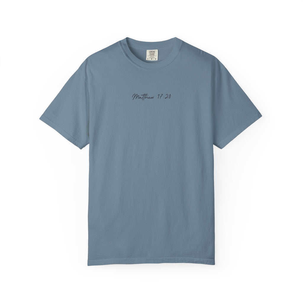 Matthew 17:20 Faith Mountains T-shirt