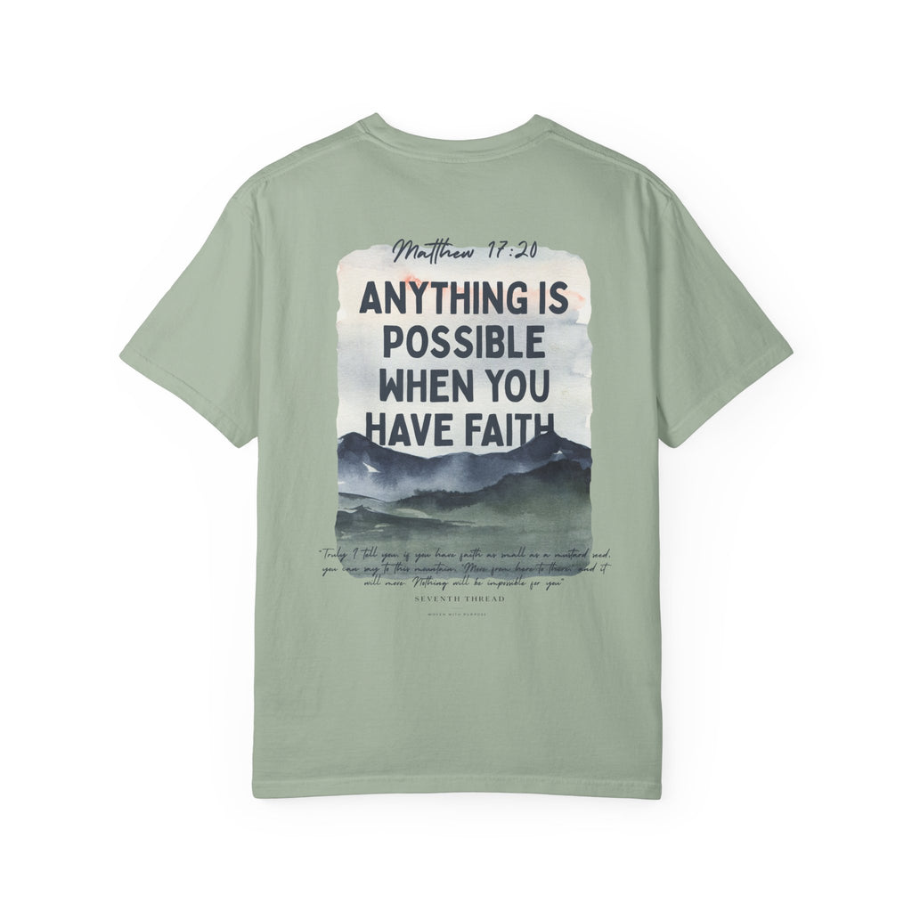 Matthew 17:20 Faith Mountains T-shirt