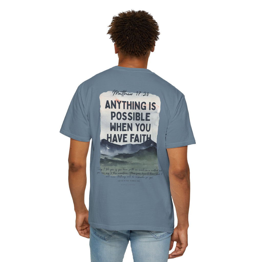 Matthew 17:20 Faith Mountains T-shirt