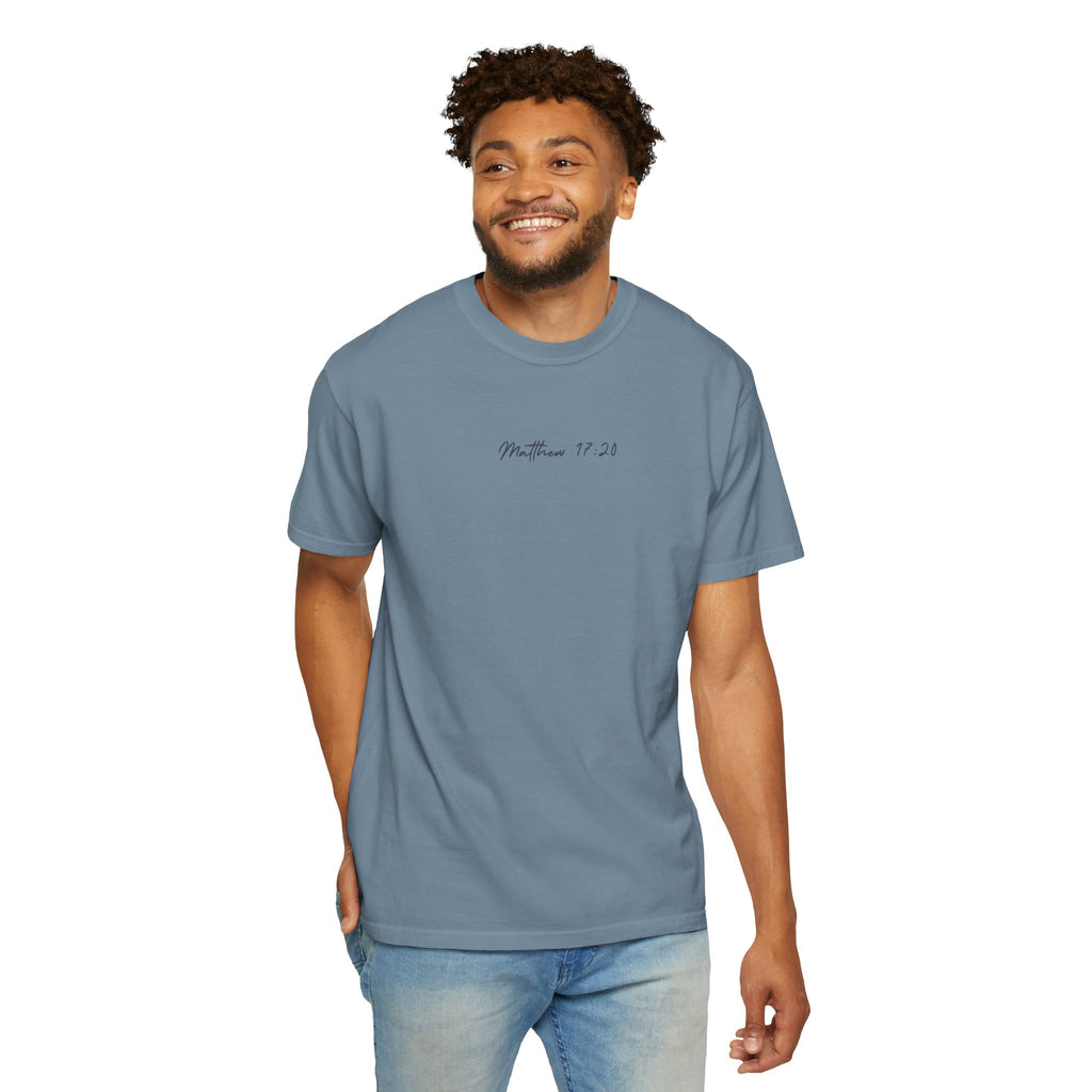 Matthew 17:20 Faith Mountains T-shirt