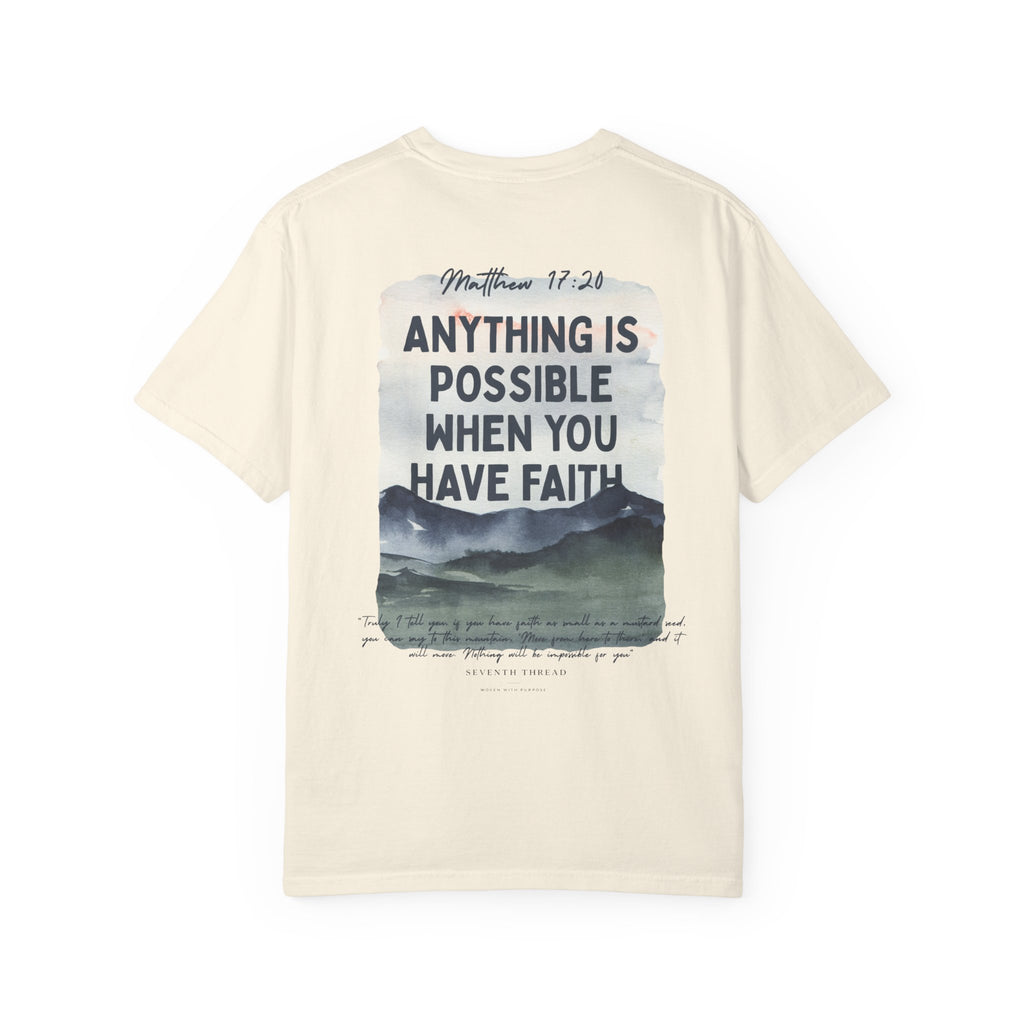 Matthew 17:20 Faith Mountains T-shirt